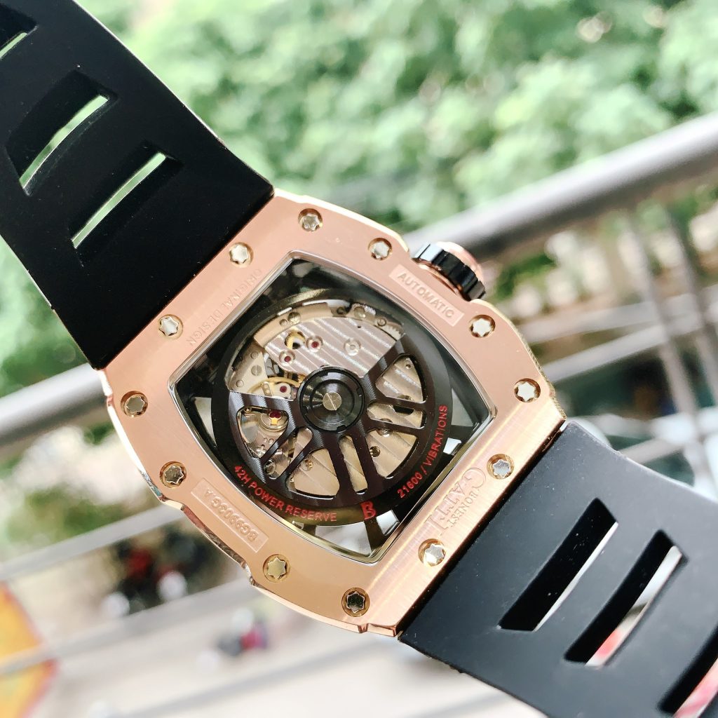 Đồng hồ Bonest Gatti chính hãng BG9903-A7 màu rose gold 45mm (2)