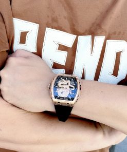 Đồng hồ Bonest Gatti rồng châu âu BG5606 màu rose gold chính hãng 45mm (9)