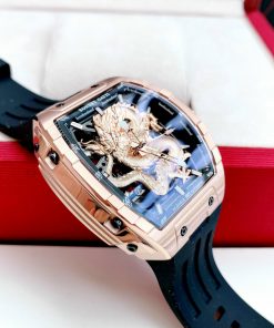 Đồng hồ Bonest Gatti rồng châu âu BG5606 màu rose gold chính hãng 45mm (9)