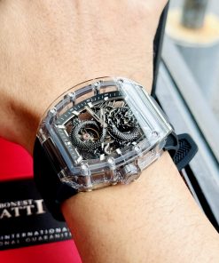 Đồng hồ Bonest Gatti rồng đen châu âu chính hãng máy cơ Automatic 45mm (2)