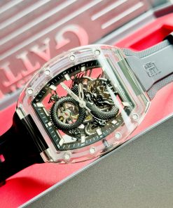 Đồng hồ Bonest Gatti rồng đen châu âu chính hãng máy cơ Automatic 45mm (2)