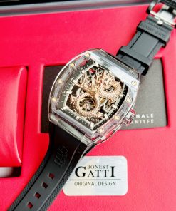 Đồng hồ Bonest Gatti rồng vàng châu âu chính hãng máy cơ Automatic 45mm (2)
