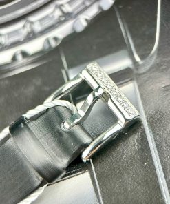 Đồng hồ Chopard L'heure Du Diamant đính đá mặt khảm xà cư Fake cao cấp 28x32mm (2)