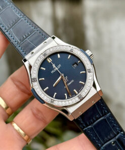 Đồng hồ Hublot nam siêu cấp máy cơ Nhật Bản ZF Hublot Classic Fusion màu đen - DWatch H02