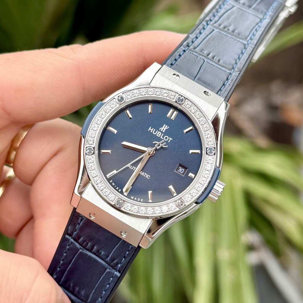 Đồng hồ Hublot nam siêu cấp máy cơ Nhật Bản ZF Hublot Classic Fusion màu đen - DWatch H02