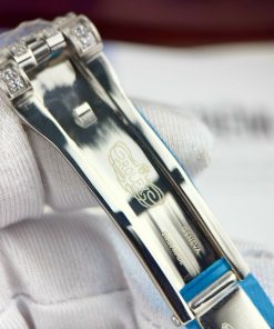 Đồng hồ Rolex DateJust nam đính full đá máy cơ Thụy Sỹ Super Fake 11 41mm (2)