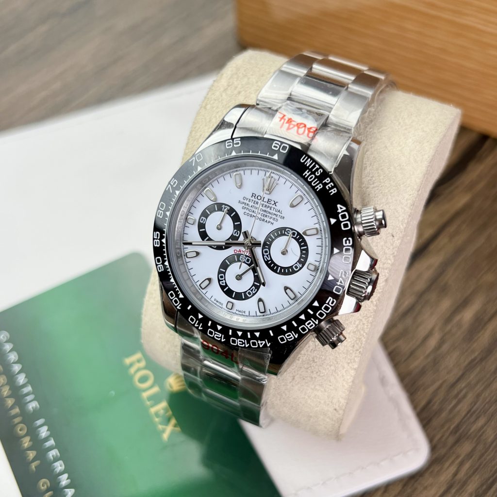Đồng hồ Rolex Daytona Panda Replica 11 máy thụy sỹ EW Factory 40mm (2)
