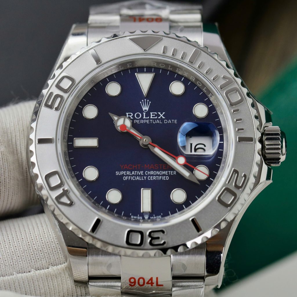 Đồng hồ Rolex Yacht-Master Replica 11 nam dây kim loại EW Factory 40mm (12)