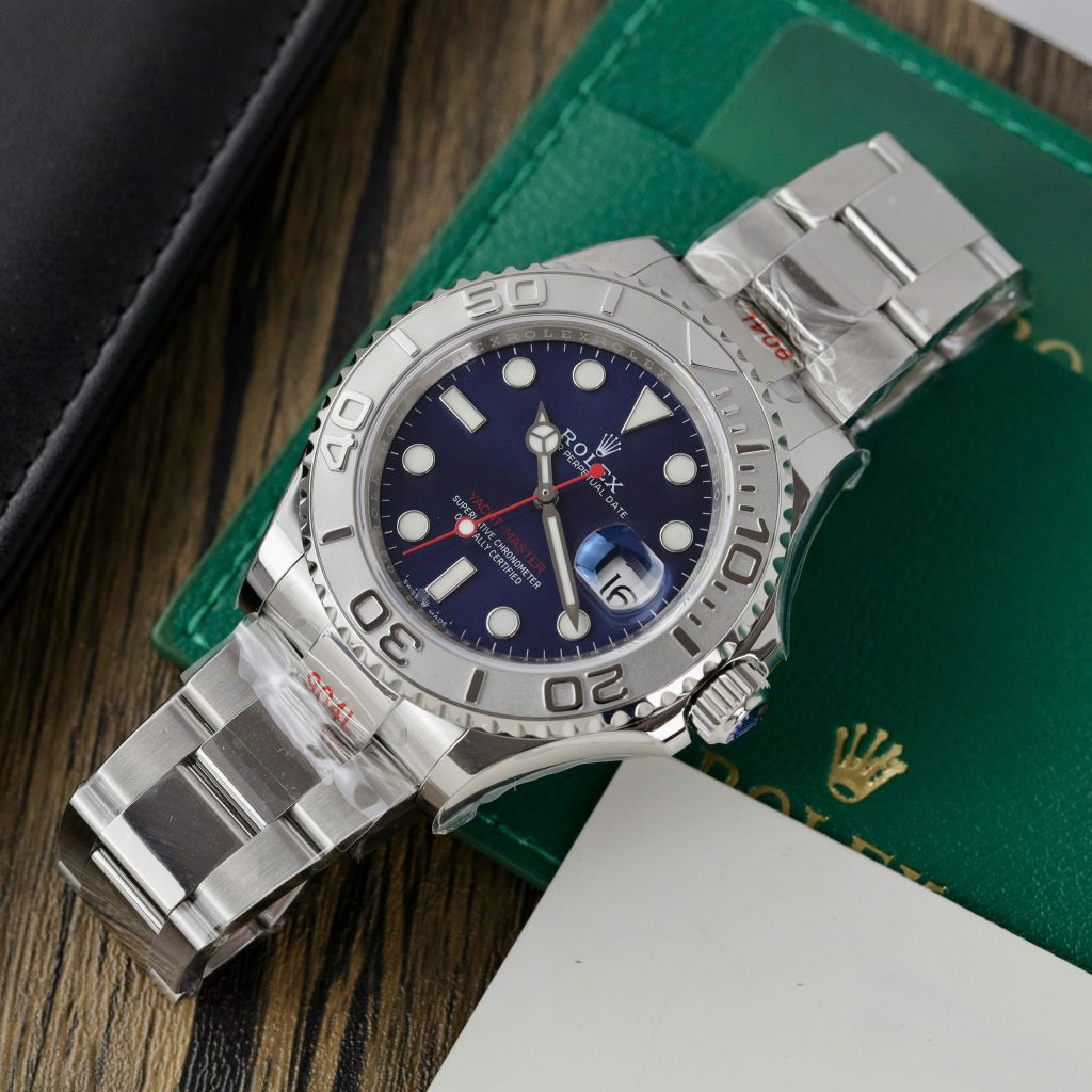 Đồng hồ Rolex Yacht-Master Replica 11 nam dây kim loại EW Factory 40mm (12)