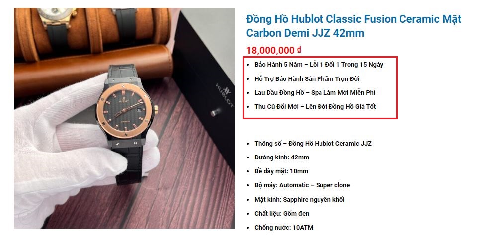 7 Bước Mua Đồng Hồ Hublot Replica Chất Lượng - Bí Quyết Từ Chuyên Gia