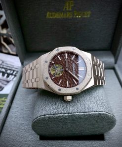 Đồng hồ Audemars Piguet Roal Oak nam máy cơ Nhật vàng hồng 41mm
