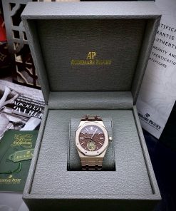Đồng hồ Audemars Piguet Roal Oak nam máy cơ Nhật vàng hồng 41mm