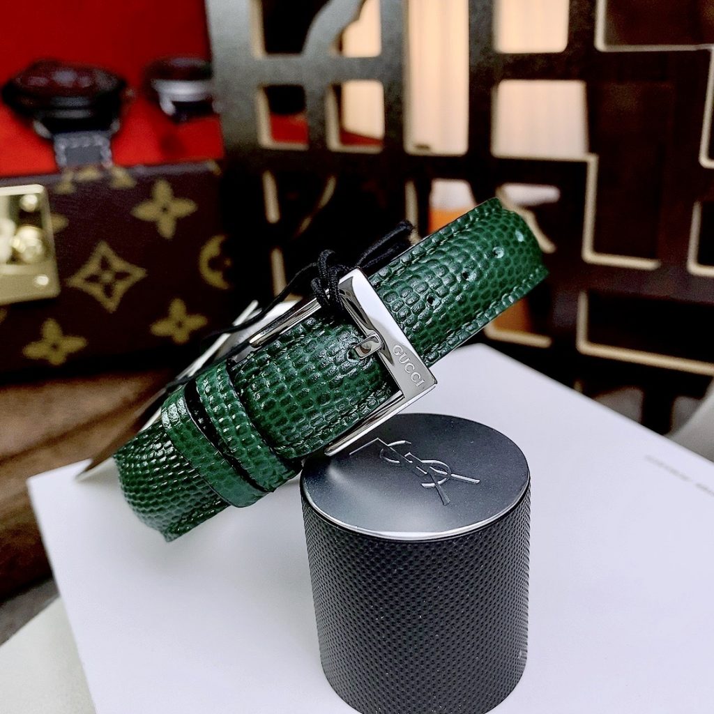 Đồng hồ Gucci Ladies YA1264049 G-TimeLess màu xanh 35mm