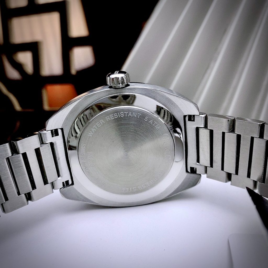 Đồng hồ Gucci Men like auth nam độc đáo dây kim loại 40mm