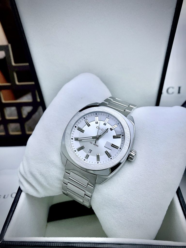 Đồng hồ Gucci Men like auth nam độc đáo dây kim loại 40mm