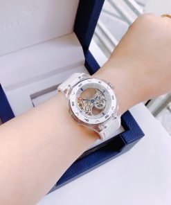 Đồng hồ Hanboro chính hãng màu trắng máy cơ automatic Nhật 43mm (2)