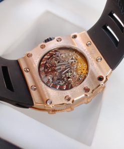 Đồng hồ Hanboro chính hãng nam màu rose gold 43mm (2)