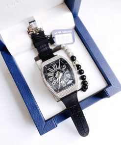 Đồng hồ Hanboro chính hãng nam máy cơ automatic Nhật 45x54mm (2)