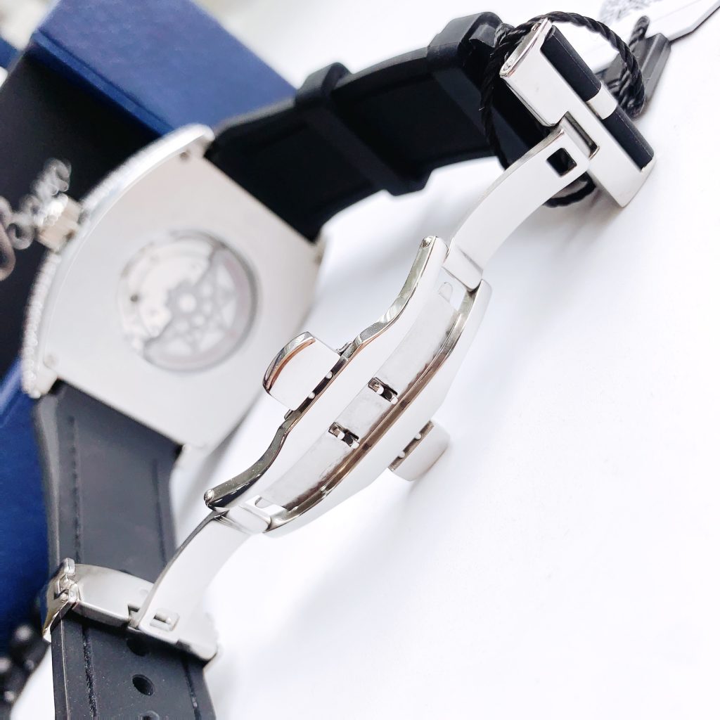 Đồng hồ Hanboro chính hãng nam máy cơ automatic Nhật 45x54mm (2)