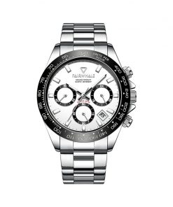 Đồng hồ Mark Fairwhale 5030 chính hãng nam 6 kim máy pin Nhật 42mm (2)