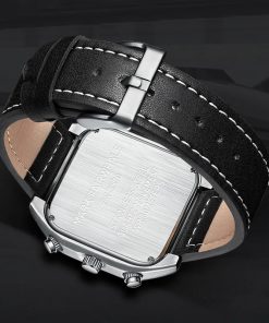 Đồng hồ Mark Fairwhale 5570 chính hãng nam mặt vuông 41mm (2)