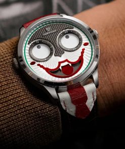 Đồng hồ Mark Fairwhale 5600 mặt hề chính hãng dây da 40mm (2)