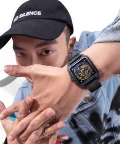 Đồng hồ Mark Fairwhale 6370 nam máy cơ Automatic chính hãng 41mm (2)