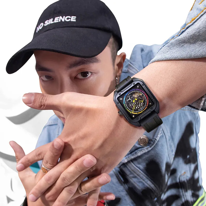 Đồng hồ Mark Fairwhale 6370 nam máy cơ Automatic chính hãng 41mm (2)