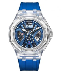 Đồng hồ Mark Fairwhale 6550 nam vỏ acrylic chính hãng 42mm (2)