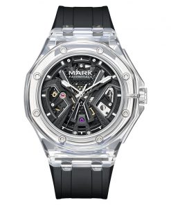 Đồng hồ Mark Fairwhale 6550 nam vỏ acrylic chính hãng 42mm (2)