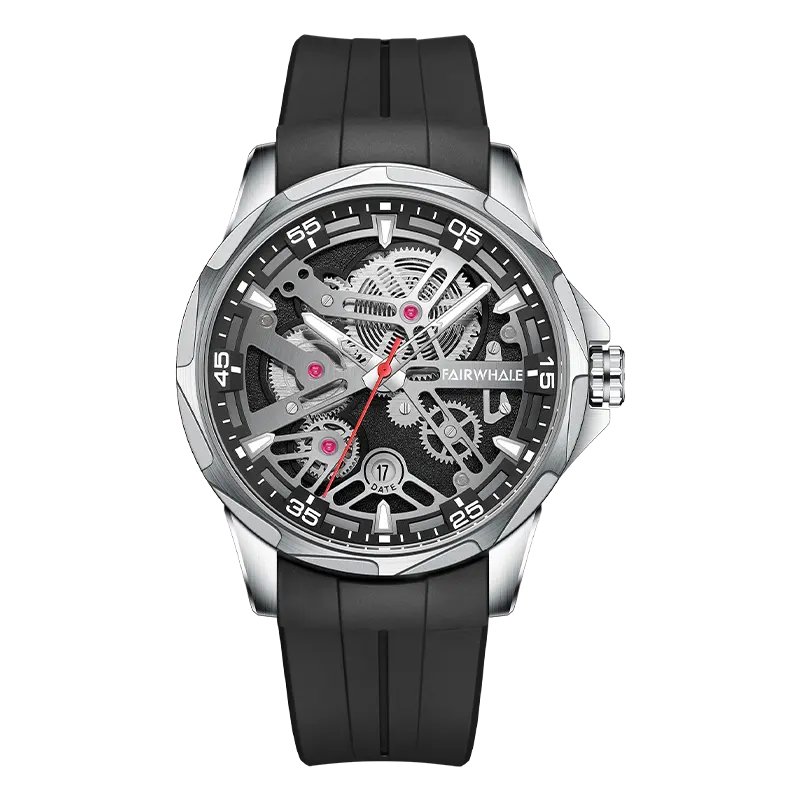 Đồng hồ Mark Fairwhale 6620 chính hãng nam máy cơ Automatic 43mm (2)