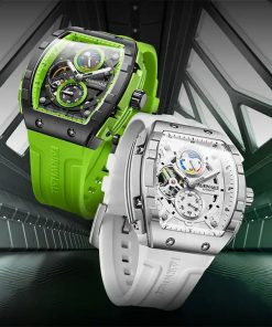 Đồng hồ Mark Fairwhale chính hãng 6670 dáng thùng rượu 47mm (2)