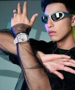 Đồng hồ Mark Fairwhale chính hãng 6670 dáng thùng rượu 47mm (2)