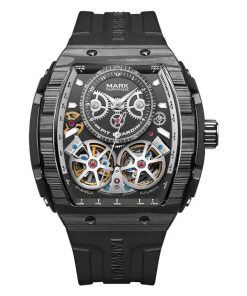 Đồng hồ Mark Fairwhale chính hãng nam máy lộ cơ Automatic 40x48mm (2)