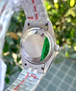 Đồng hồ Rolex DateJust nam xanh blue máy cơ automatic dây kim loại super fake 41mm