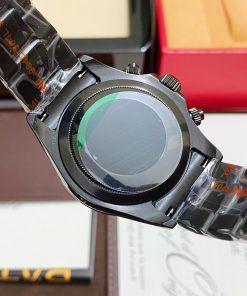 Đồng hồ Rolex Daytona nam máy cơ Nhật full Black Fake giá rẻ 40mm