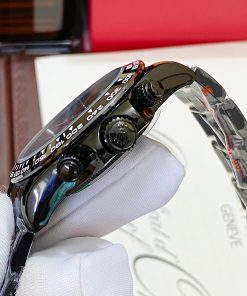 Đồng hồ Rolex Daytona nam máy cơ Nhật full Black Fake giá rẻ 40mm