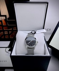 Đồng hồ nam Gucci like auth dây kim loại 40mm