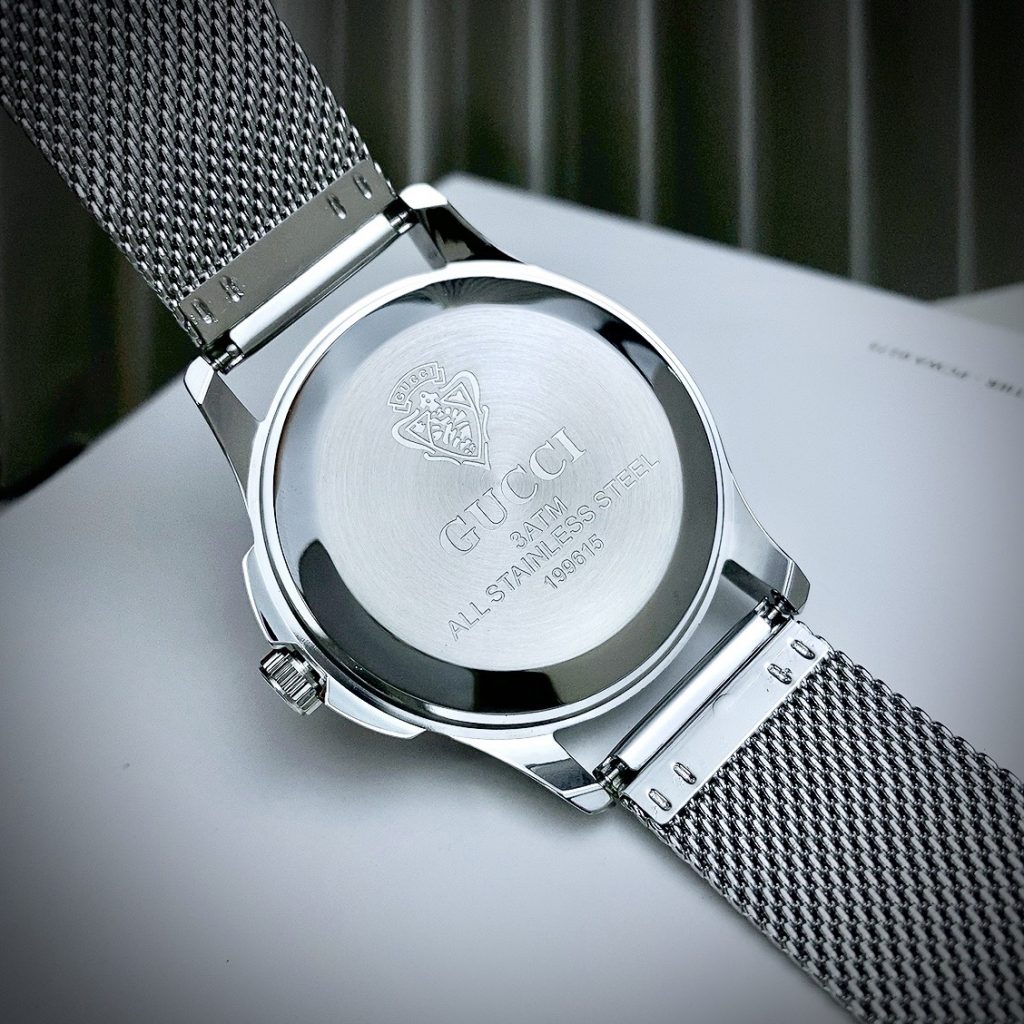 Đồng hồ nam Gucci like auth dây kim loại 40mm