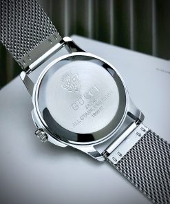 Đồng hồ nam Gucci like auth dây kim loại 40mm
