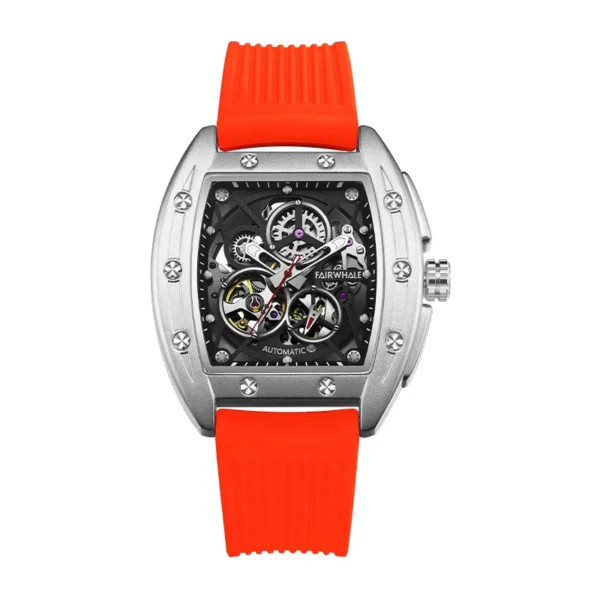 Đồng hồ nam chính hãng Mark Fairwhale 6180 máy cơ 42mm