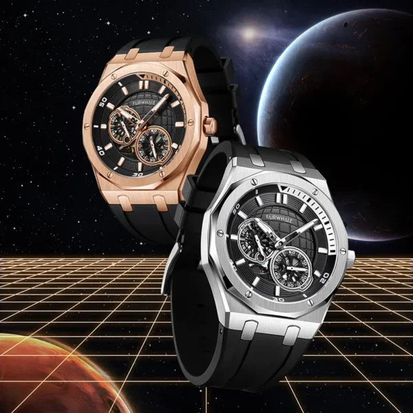 Đồng hồ nam chính hãng Mark Fairwhale 6460 máy cơ Automatic 42mm