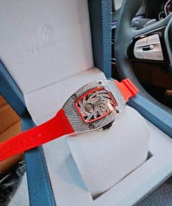 Đồng hồ nữ chính hãng Hanboro đính đá mặt lốc xoáy 36mm (5)