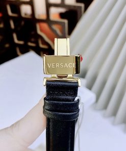 Đồng hồ nữ màu đen Versace Tribute like auth máy pin thụy sỹ 36mm