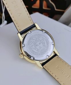 Đồng hồ nữ màu đen Versace Tribute like auth máy pin thụy sỹ 36mm