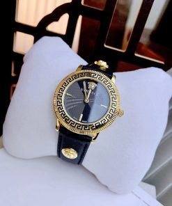 Đồng hồ nữ màu đen Versace Tribute like auth máy pin thụy sỹ 36mm