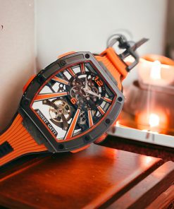 Đồng hồ Bonest Gatti BG9950 vân carbon chính hãng nam