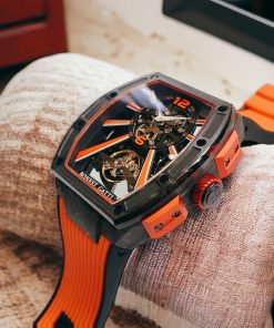 Đồng hồ Bonest Gatti BG9950 vân carbon chính hãng nam