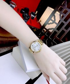 Đồng hồ Coach nữ dây kim loại Coach New York phiên bản cánh hoa 37mm