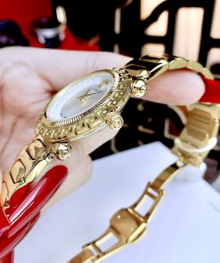 Đồng hồ Versace nữ VERSACE GRECA TWIST mặt trắng Like auth 35mm